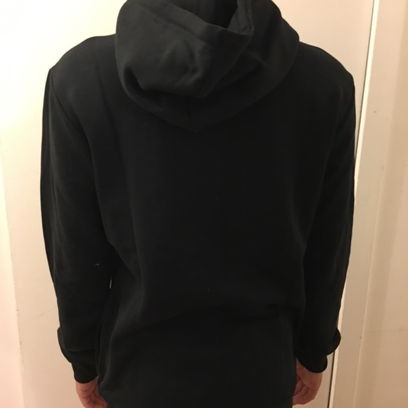 Adidas Originals Trefoil Black Hoodie Sz Small - Picture 7 of 8